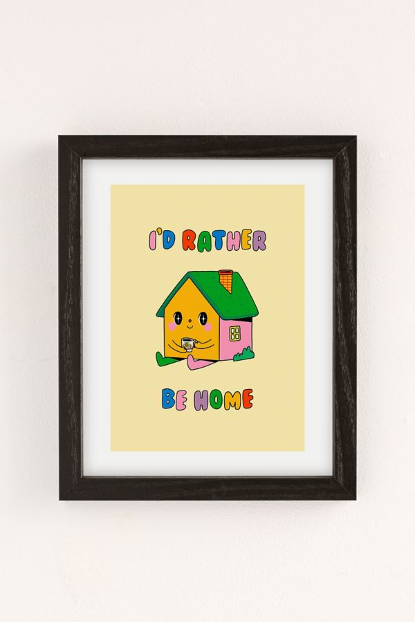 Slide View: 2: Danny Brito I’d Be Rather Be Home Art Print