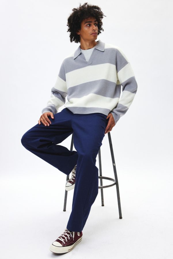 Slide View: 1: UO Benson Rugby Striped Sweater