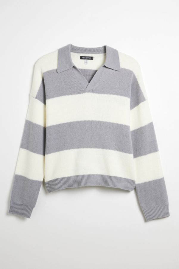 Slide View: 2: UO Benson Rugby Striped Sweater