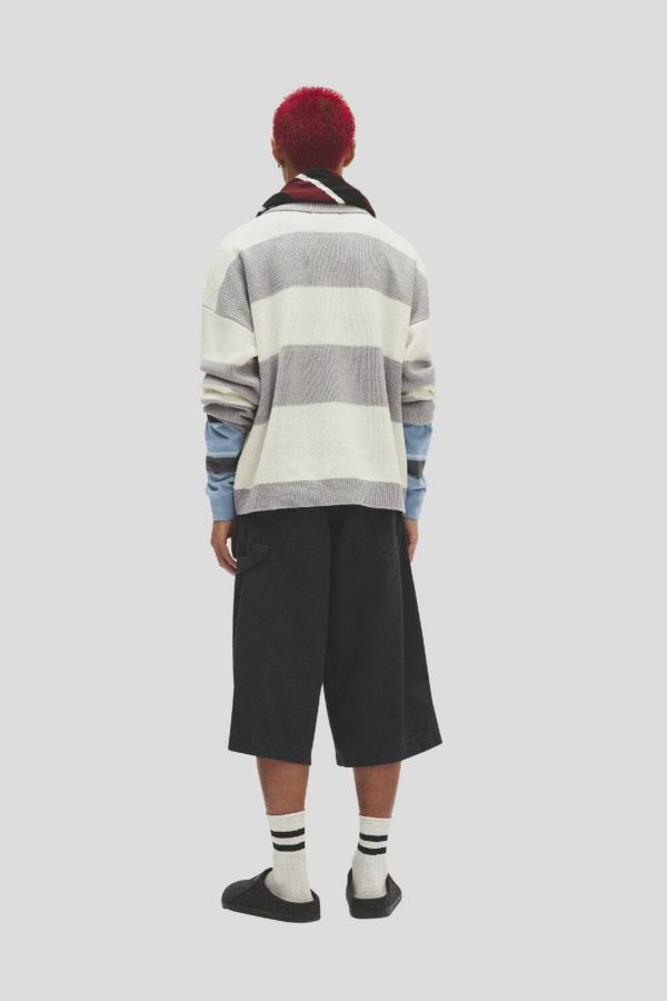 Slide View: 7: UO Benson Rugby Striped Sweater