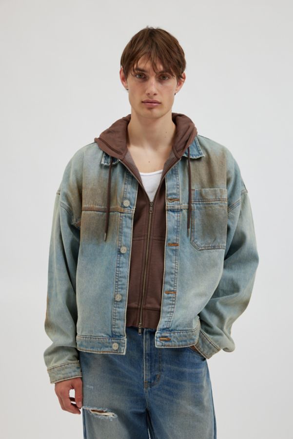 Slide View: 2: BDG Frisco Boxy Denim Jacket