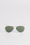 Thumbnail View 1: Ray-Ban Large Metal Aviator Sunglasses