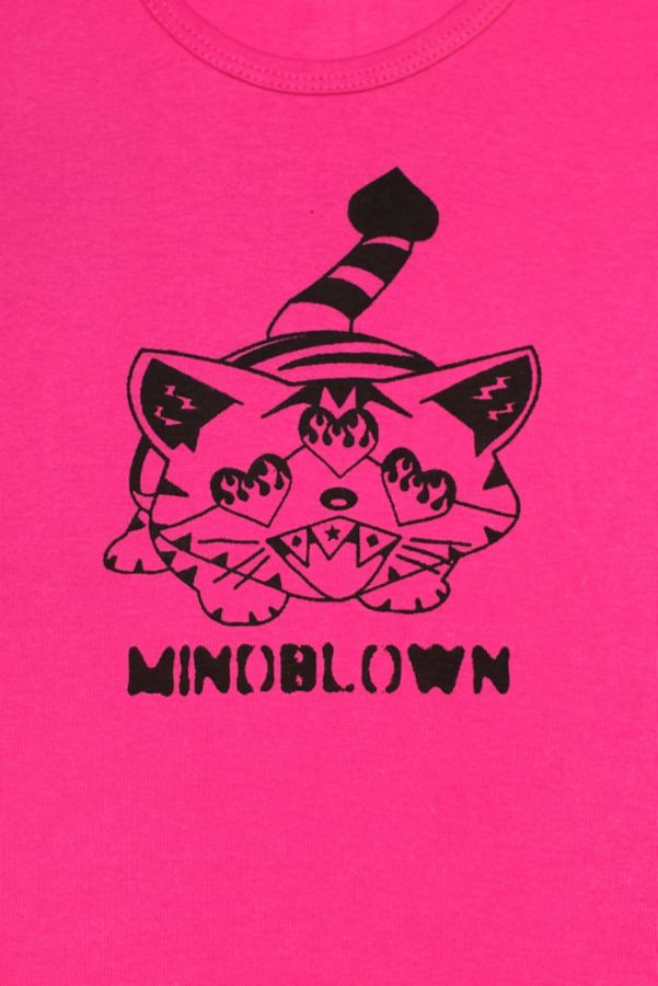 Slide View: 3: Mindblown Flame Cat Baby Tee