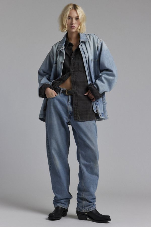 Slide View: 4: One Teaspoon Blue Tobacco Denim Shirt Jacket