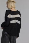 Thumbnail View 3: One Teaspoon Vivianne Wide Neck Stripe Sweater