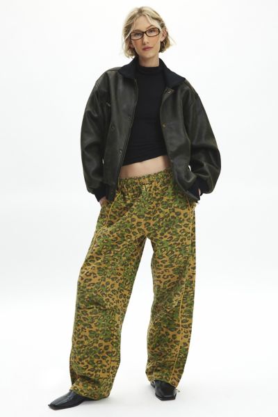 BDG Jess Leopard Camo Track Pant