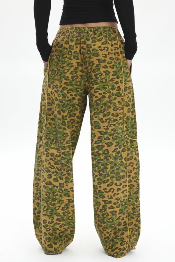 Slide View: 4: BDG Jess Leopard Camo Track Pant