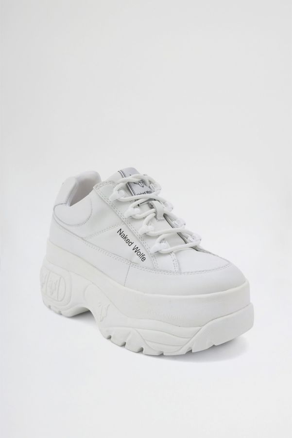 Slide View: 2: Naked Wolfe Sporty Platform Sneaker