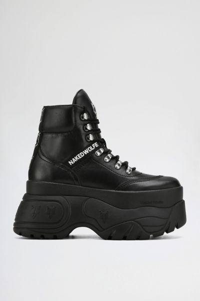 Naked Wolfe Spike Platform Sneaker Boot