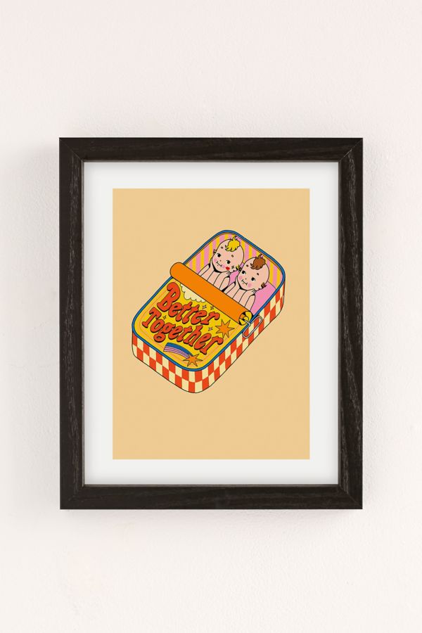 Slide View: 2: Danny Brito Better Together Art Print