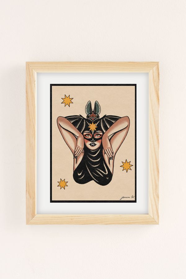 Slide View: 2: Jessica O. Batty Girl Art Print