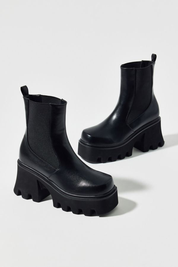 Slide View: 2: Raid London Siddle Platform Sock Boot