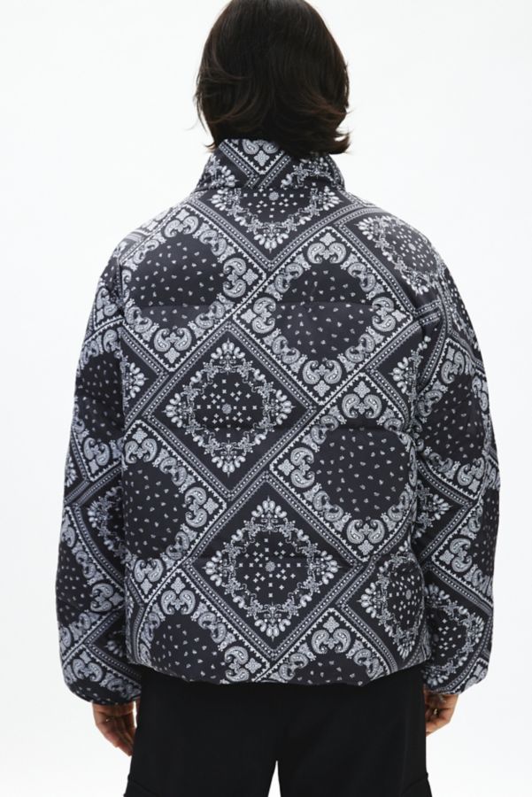 Slide View: 4: BDG Ola Patchwork Printed Puffer Jacket