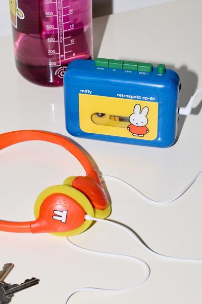 Miffy + Retrospekt Colorblock CP-81 Portable Cassette Player