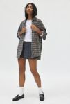 Thumbnail View 3: BDG Dani Embroidered Oversized Flannel Shirt