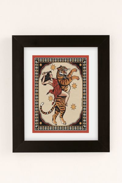 Jessica O. Amazona (Dressed) Art Print