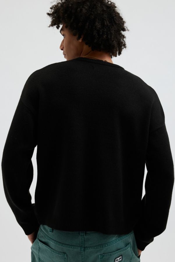 Slide View: 2: UO Omar Graphic Crew Neck Sweater