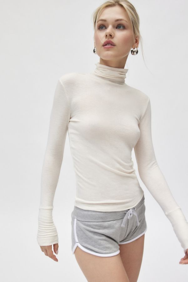 Slide View: 1: Out From Under Laurelie Layering Turtleneck Tee