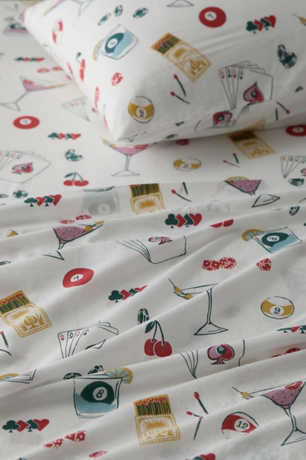 Slide View: 2: Vegas Baby Core Sheet Set