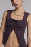 Thumbnail View 4: Hosbjerg Rue Lace Up Tank Top