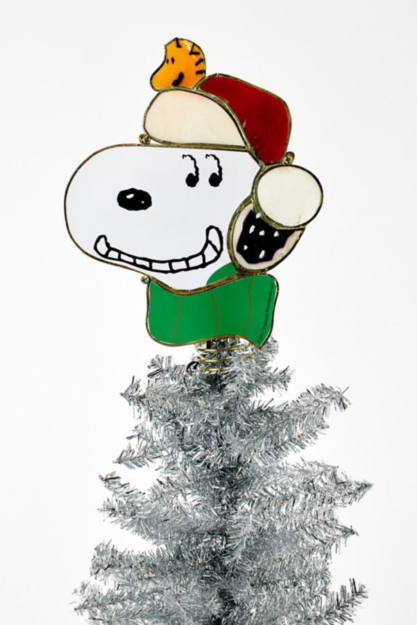 Slide View: 2: Peanuts Snoopy Lighted Tree Topper