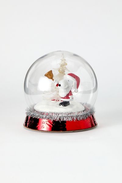Peanuts Snoopy Santa Light-Up Globe