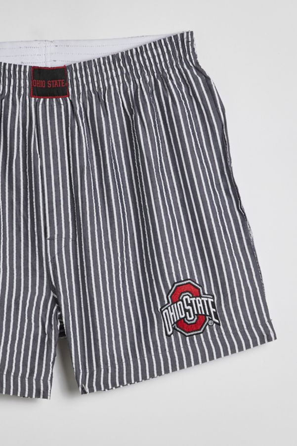 Slide View: 2: Concepts Sport Ohio State University Woven Boxer Short