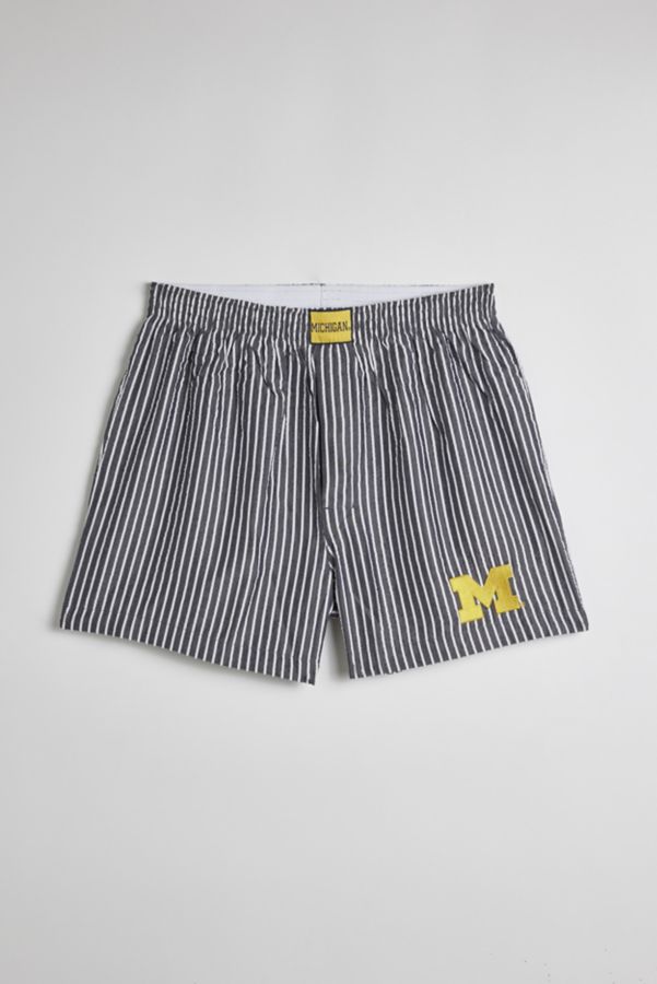 Slide View: 1: Concepts Sport University Of Michigan Woven Boxer Short