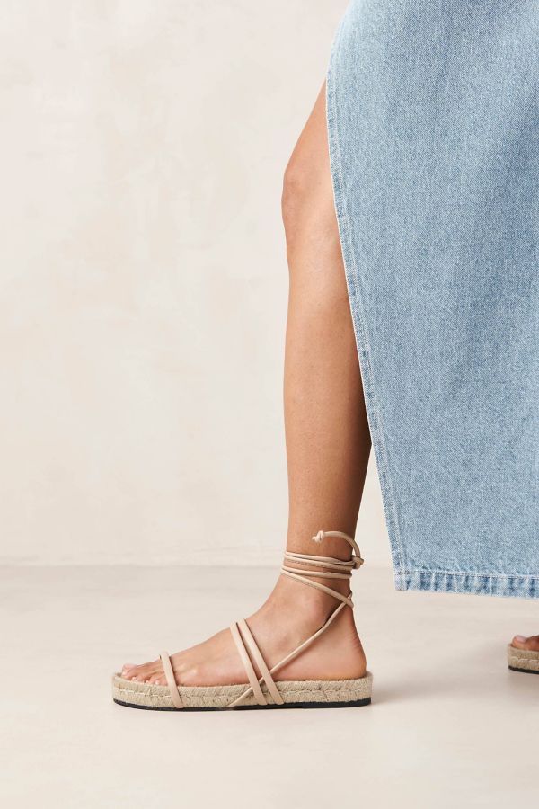 Slide View: 3: ALOHAS Rayna Leather Wrap Sandal