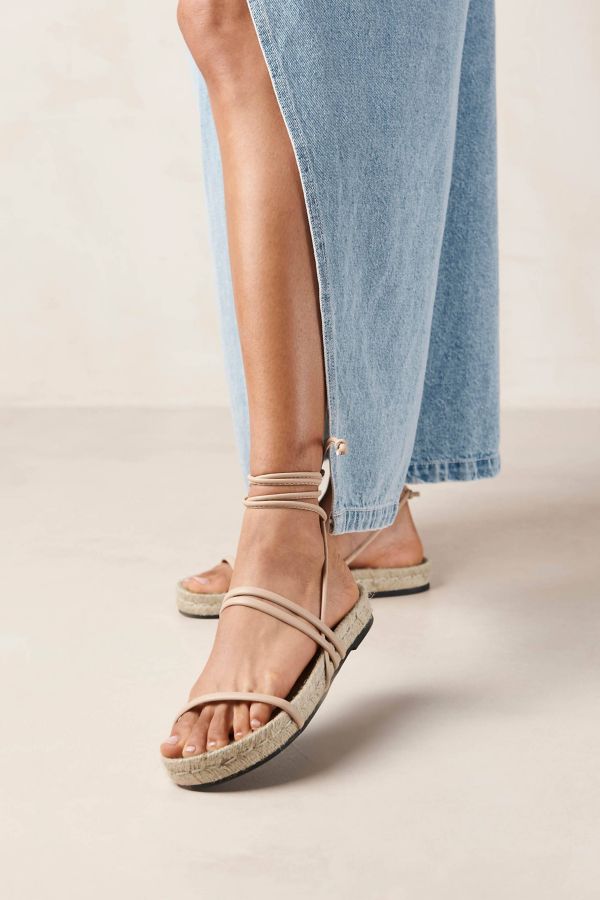 Slide View: 4: ALOHAS Rayna Leather Wrap Sandal