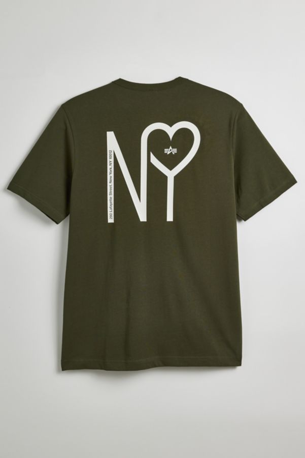 Slide View: 1: Alpha Industries NY Love Tee