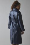 Thumbnail View 4: Hosbjerg Ray Tori Faux Leather Trench Coat