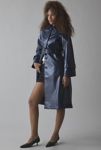 Thumbnail View 1: Hosbjerg Ray Tori Faux Leather Trench Coat