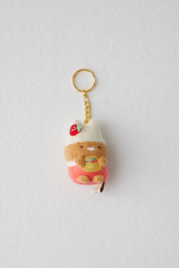 Slide View: 3: Sumikkogurashi San-X Original Strawberry Series Blind Box Plushie Keychain