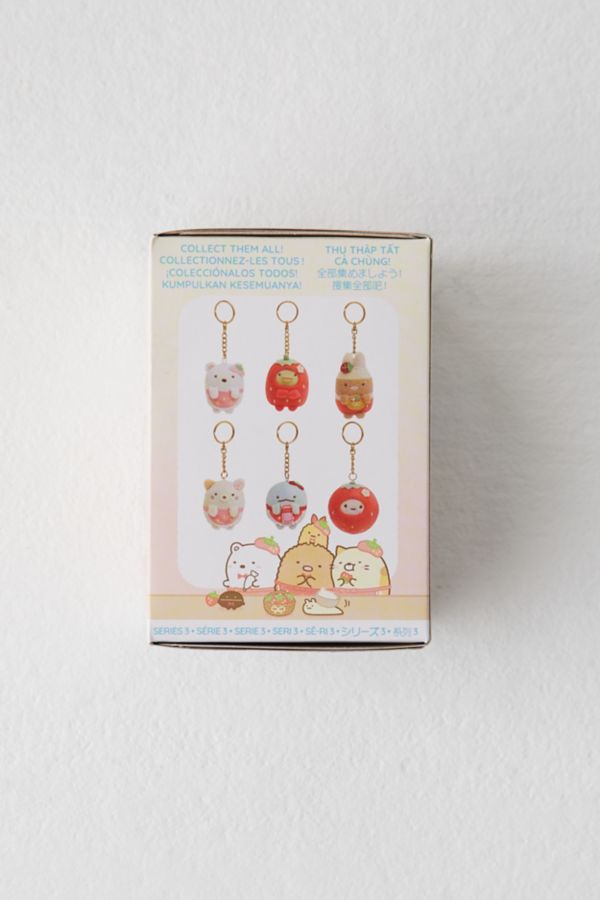 Slide View: 5: Sumikkogurashi San-X Original Strawberry Series Blind Box Plushie Keychain