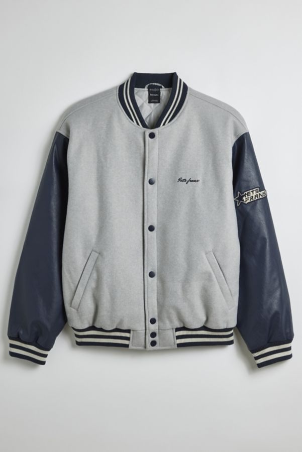 Slide View: 2: iets frans… Collegiate Jacket