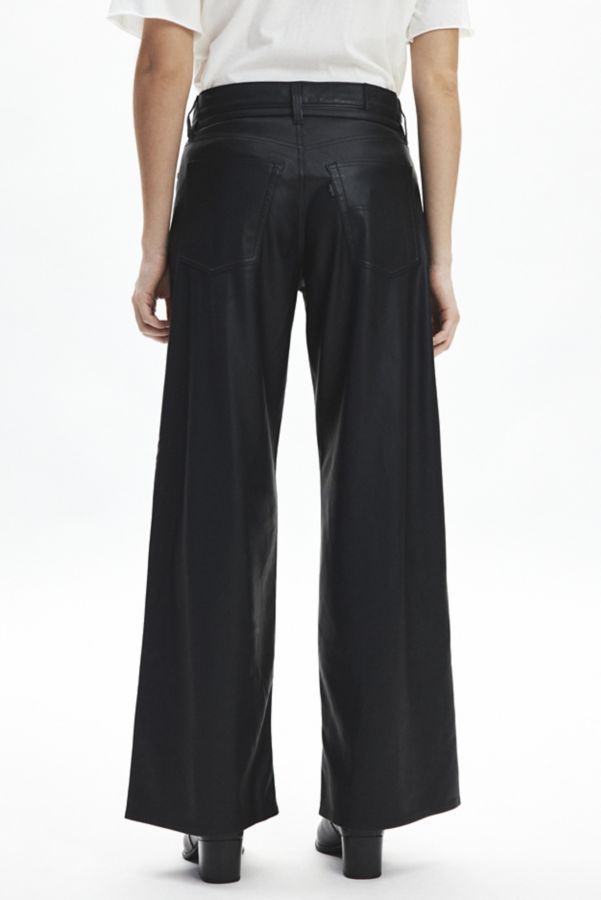 Slide View: 3: Levi's® XL Straight Tie Waist Faux Leather Pant