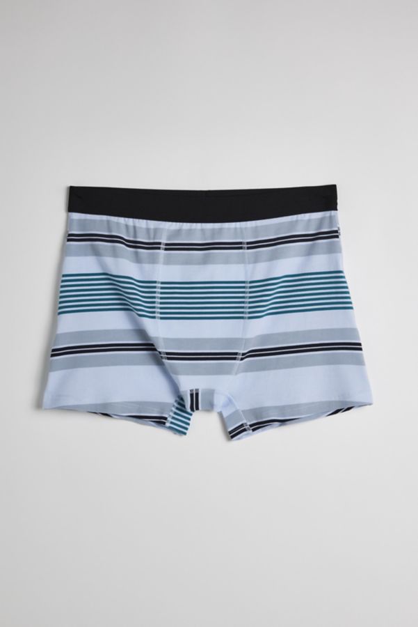 Slide View: 1: Rugby Stripe Boxer Brief