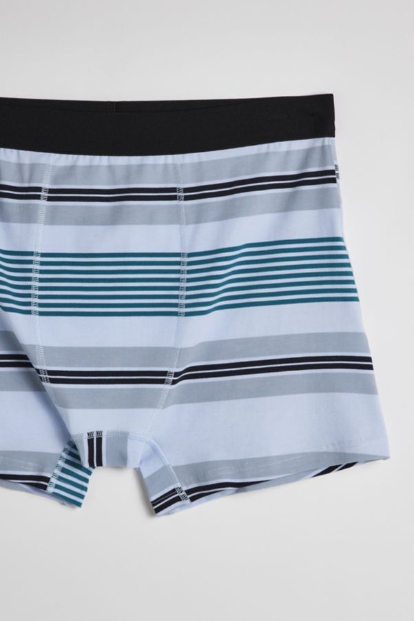 Slide View: 2: Rugby Stripe Boxer Brief