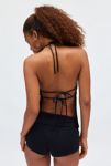 Thumbnail View 4: Ecote Wynn Backless Fringe Halter Top