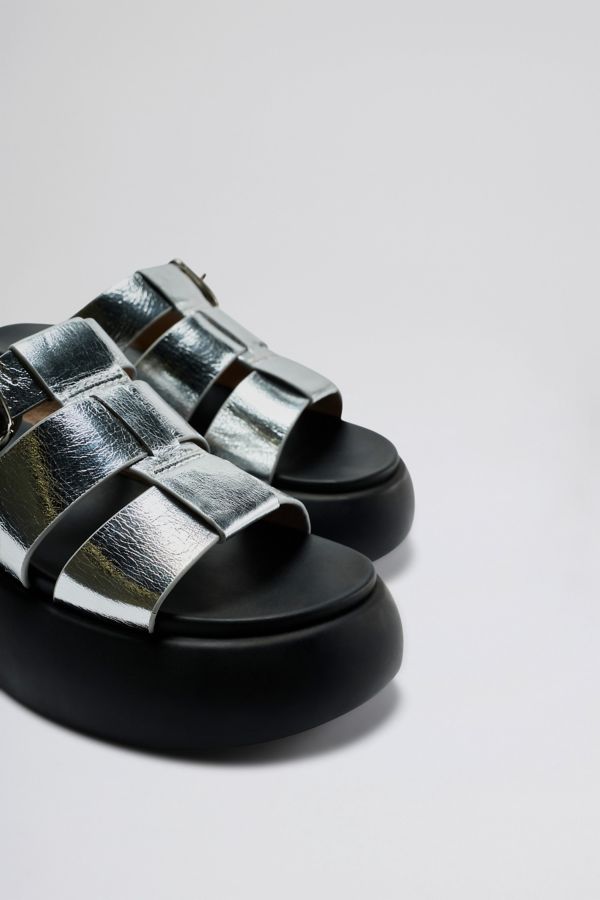 Slide View: 4: Intentionally Blank Nell Platform Fisherman Sandal