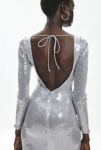 Thumbnail View 4: Bardot Verona Sequin Long Sleeve Maxi Dress