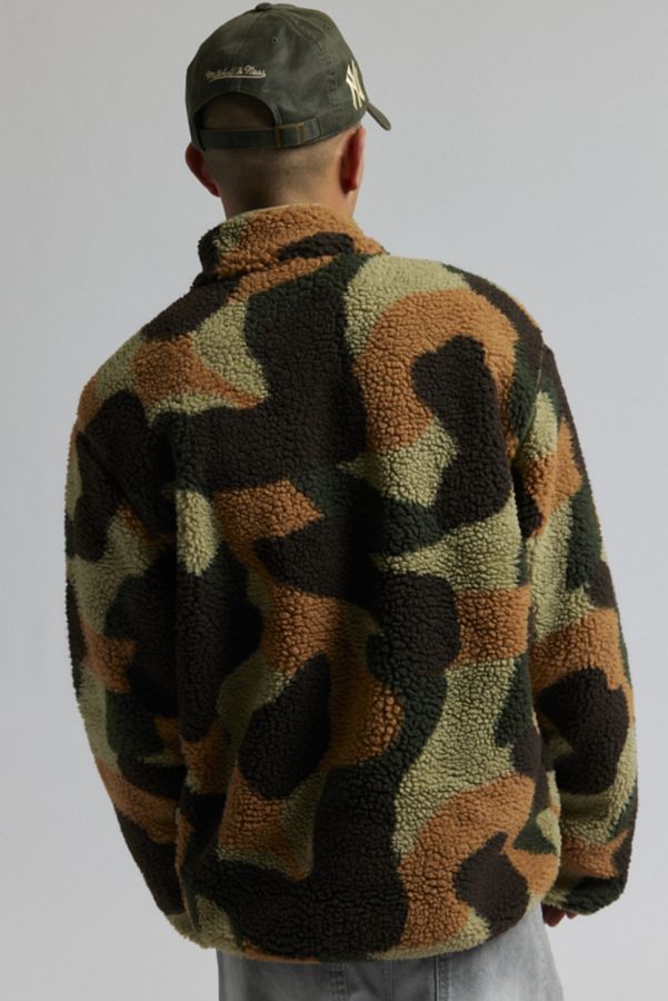 Slide View: 3: Dickies Allover Print Fleece Full Zip Jacket