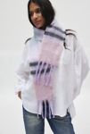 Thumbnail View 1: Skinny Fuzzy Woven Scarf