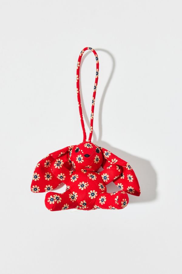 Slide View: 2: Vera Bradley UO Exclusive 3D Bunny Bag Charm