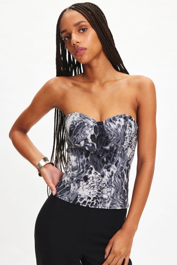 Slide View: 2: Silence + Noise Jessa Printed Tube Top