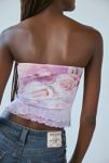 Thumbnail View 2: Silence + Noise Kori Printed Mesh Tube Top