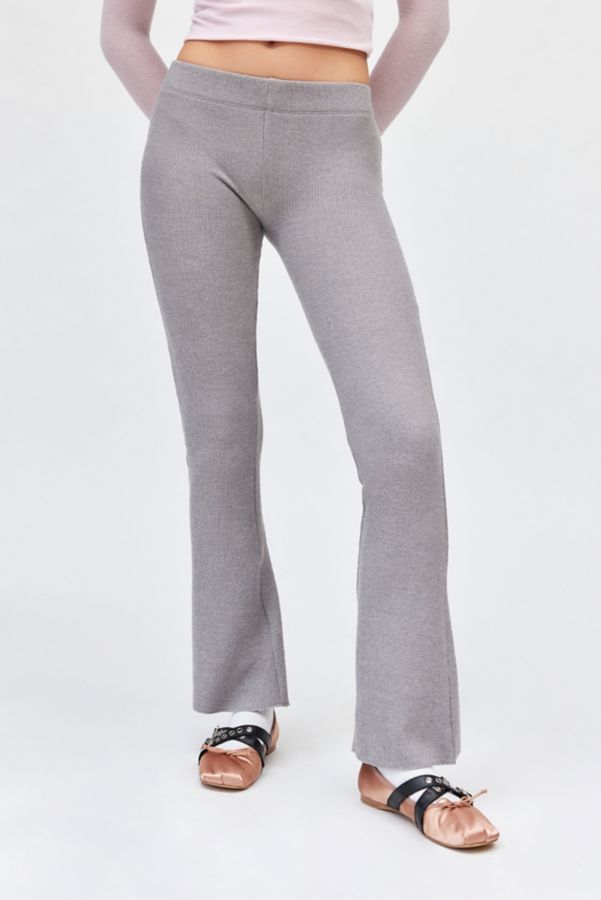 Slide View: 2: UO Farrah Knit Kick Flare Pant