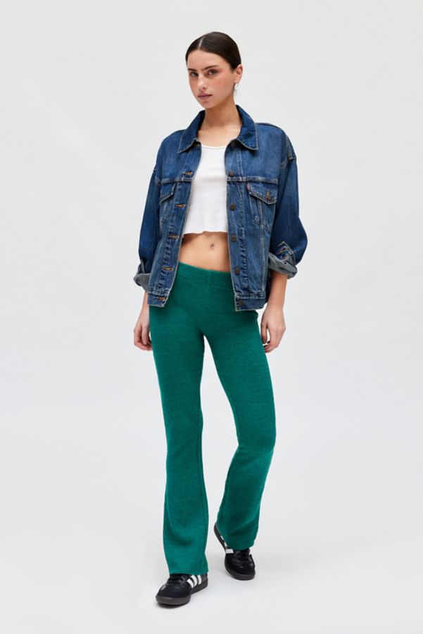 Slide View: 2: UO Farrah Knit Kick Flare Pant