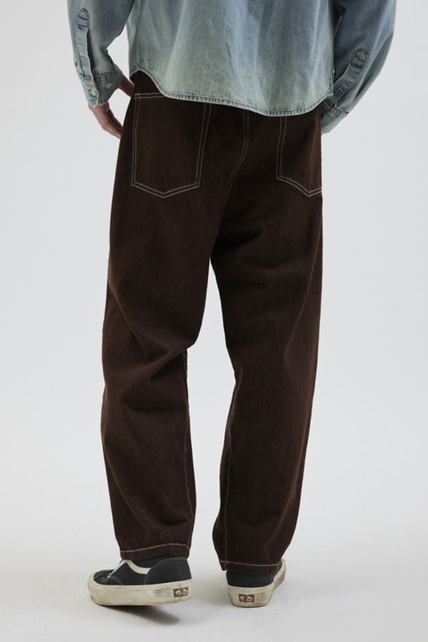 Slide View: 2: BDG Overdyed Baggy Barrel Jean